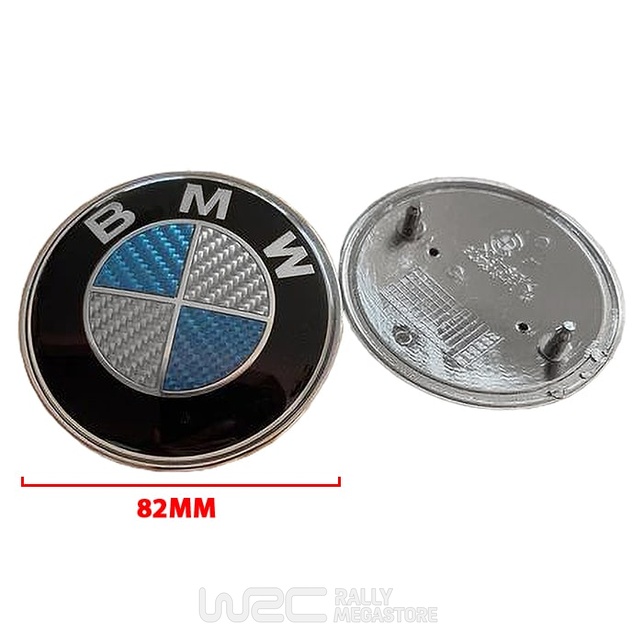 EMBLEME LOGO DE CALANDRE CARBONE BMW